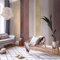 Abstract Multicolor Striped Wall Mural