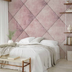 Geometric Tiled Pattern Modern Wall Mural