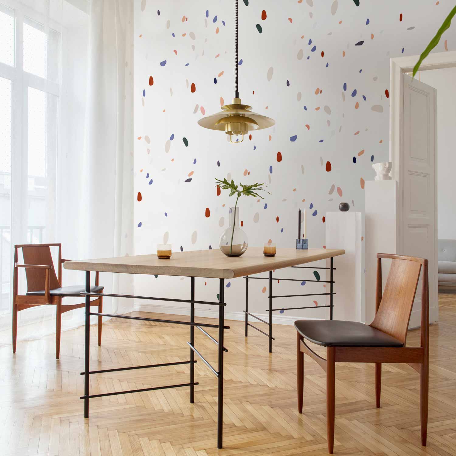 Classic Terrazzo Pattern Wall Mural