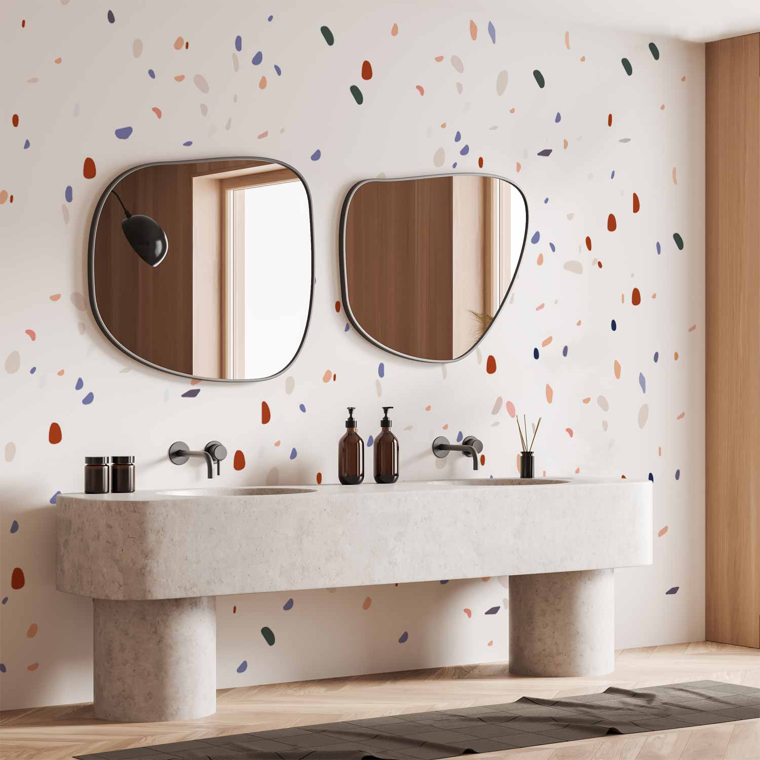 Classic Terrazzo Pattern Wall Mural