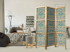 Room Divider - Japanese Oriental Screen with Pattern