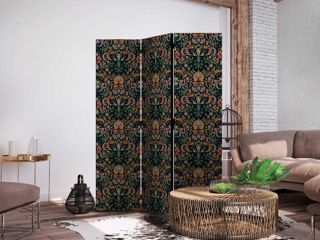 Room Divider - Retro Vintage Intricate Victorian Pattern