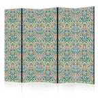 Room Divider - Retro Vintage Intricate and Rich Pattern in Victorian Style.