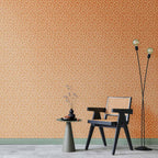 Wallpaper Tiny Dots Peach Pattern