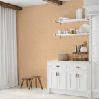 Tiny Dots Optimistic Peach Wallpaper