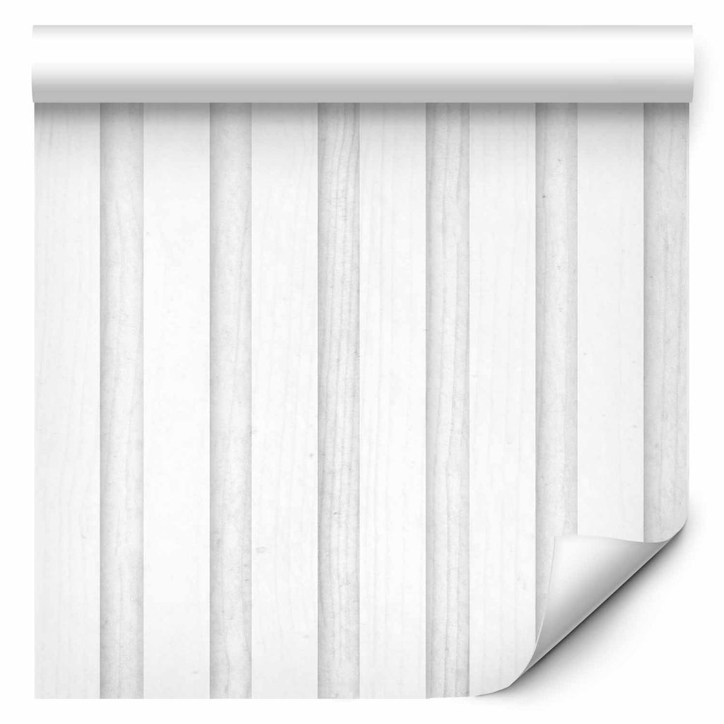 Wooden Texture Wallpaper with Symmetrical Vertical Lines