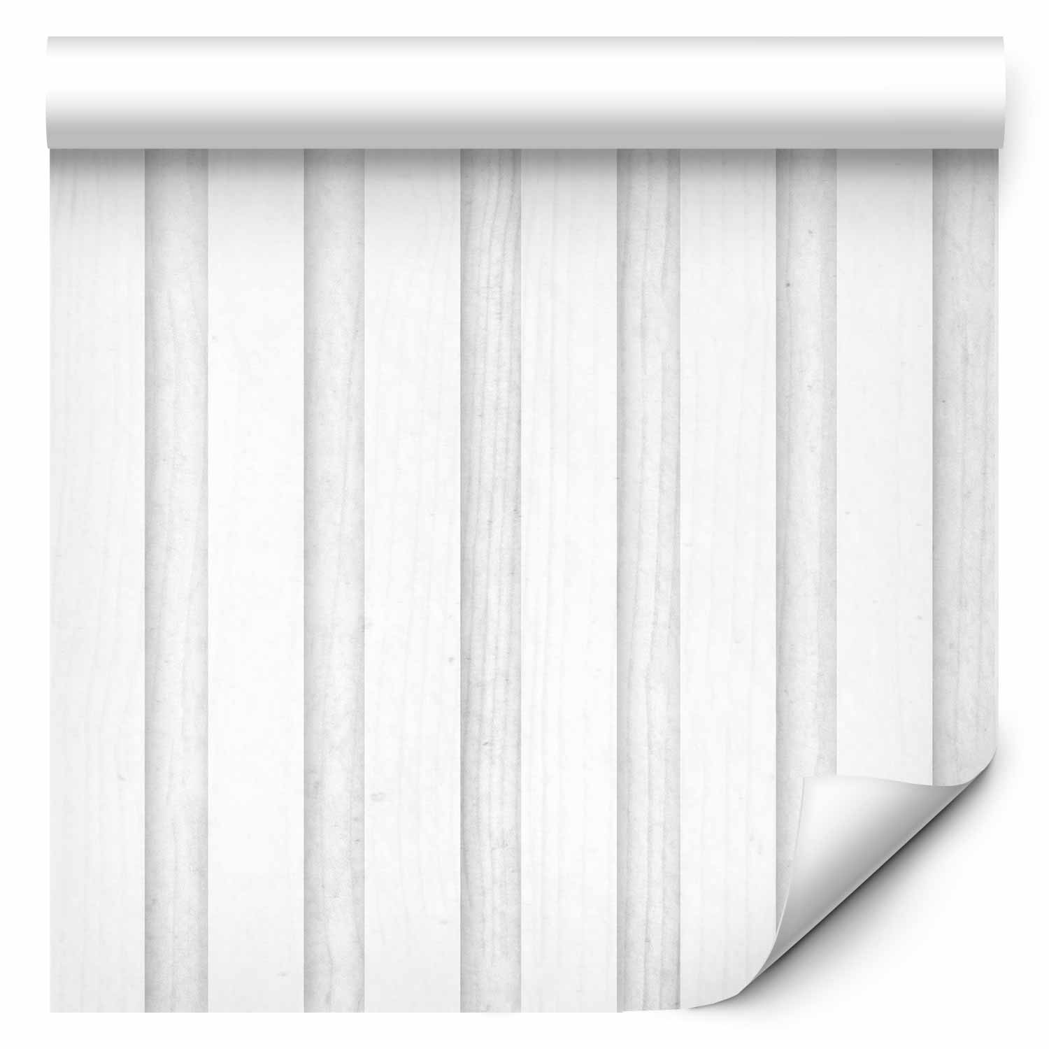 Wooden Texture Wallpaper with Symmetrical Vertical Lines