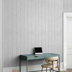 White Wood Texture Vertical Lines Wallpaper