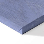 Blue White Grid Abstract Canvas Print