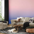 Wall Mural Pink Dawn Gradient Background