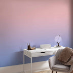 Pink to Blue Gradient Abstract Wall Mural