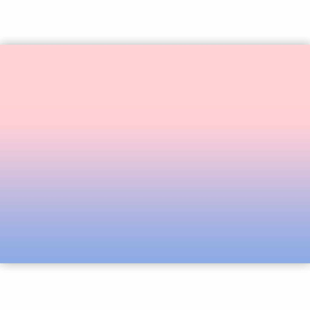 Wall Mural Pink Dawn Gradient Background