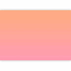 Wandbild Warmer Sonnenuntergang Farbverlauf Orange Rosa