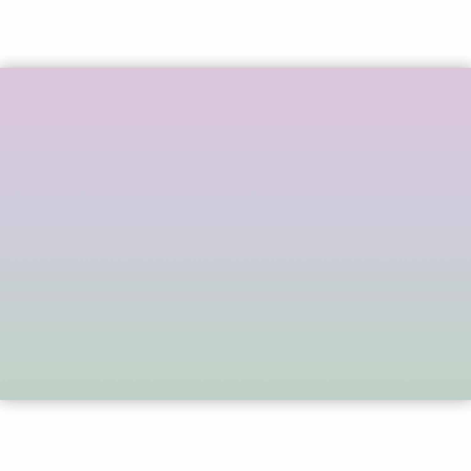Wall Mural Pastel Gradient Transition Violet to Mint