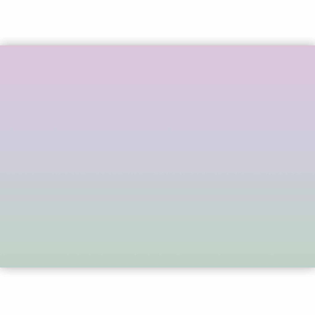 Wall Mural Pastel Gradient Transition Violet to Mint
