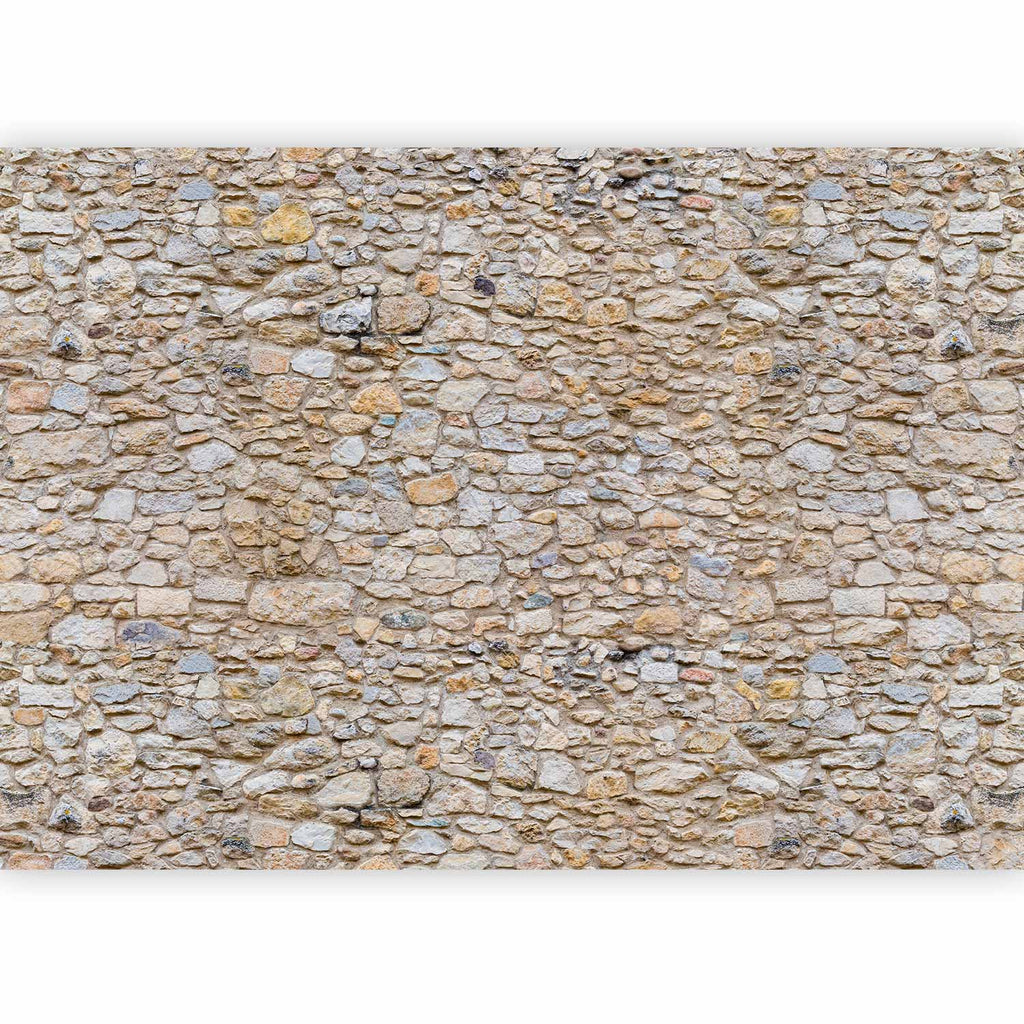 Grey Pebble Texture Wall Mural