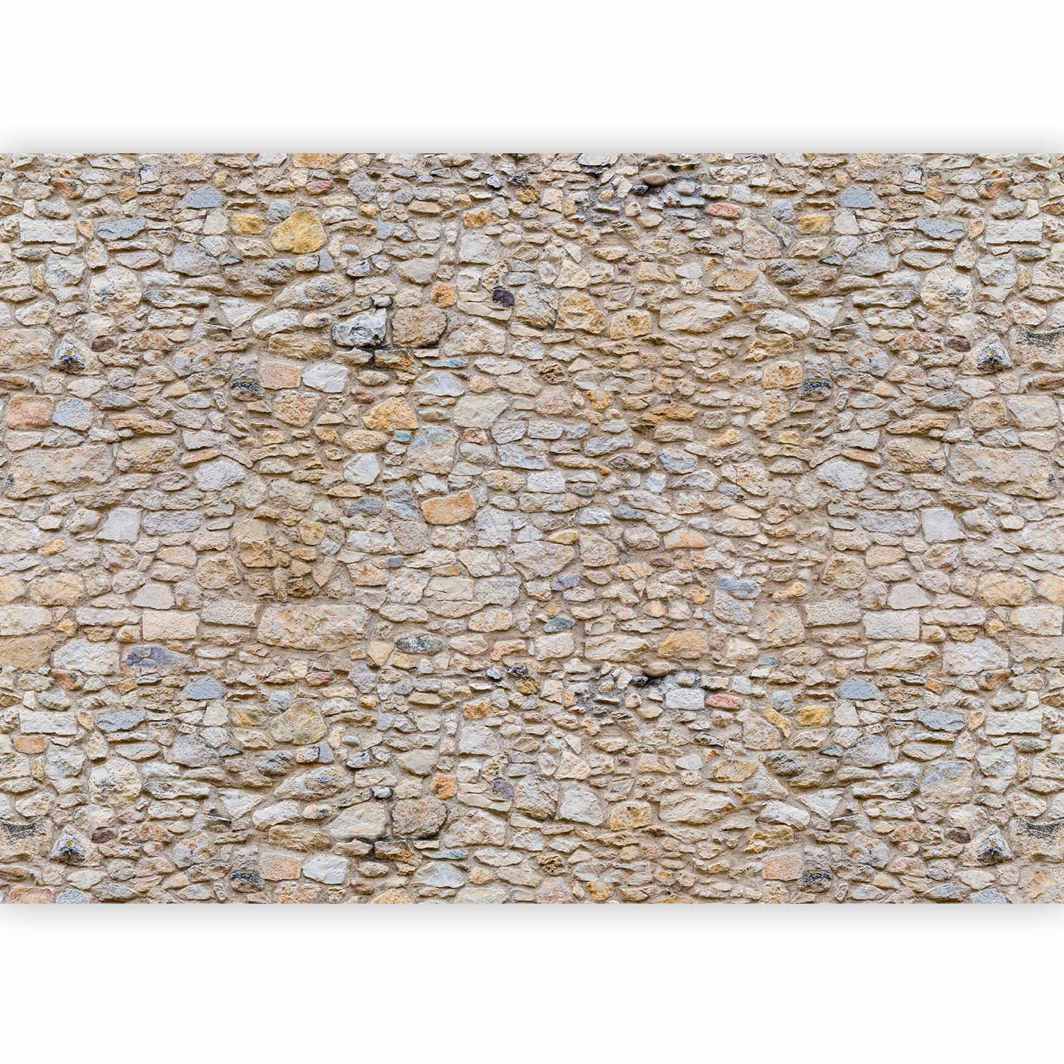 Grey Pebble Texture Wall Mural