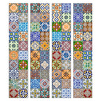 Colorful Geometric Mosaic Pattern Wallpaper