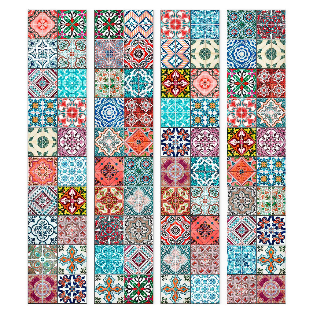 Magic of Colours Geometric Multicolor Wallpaper