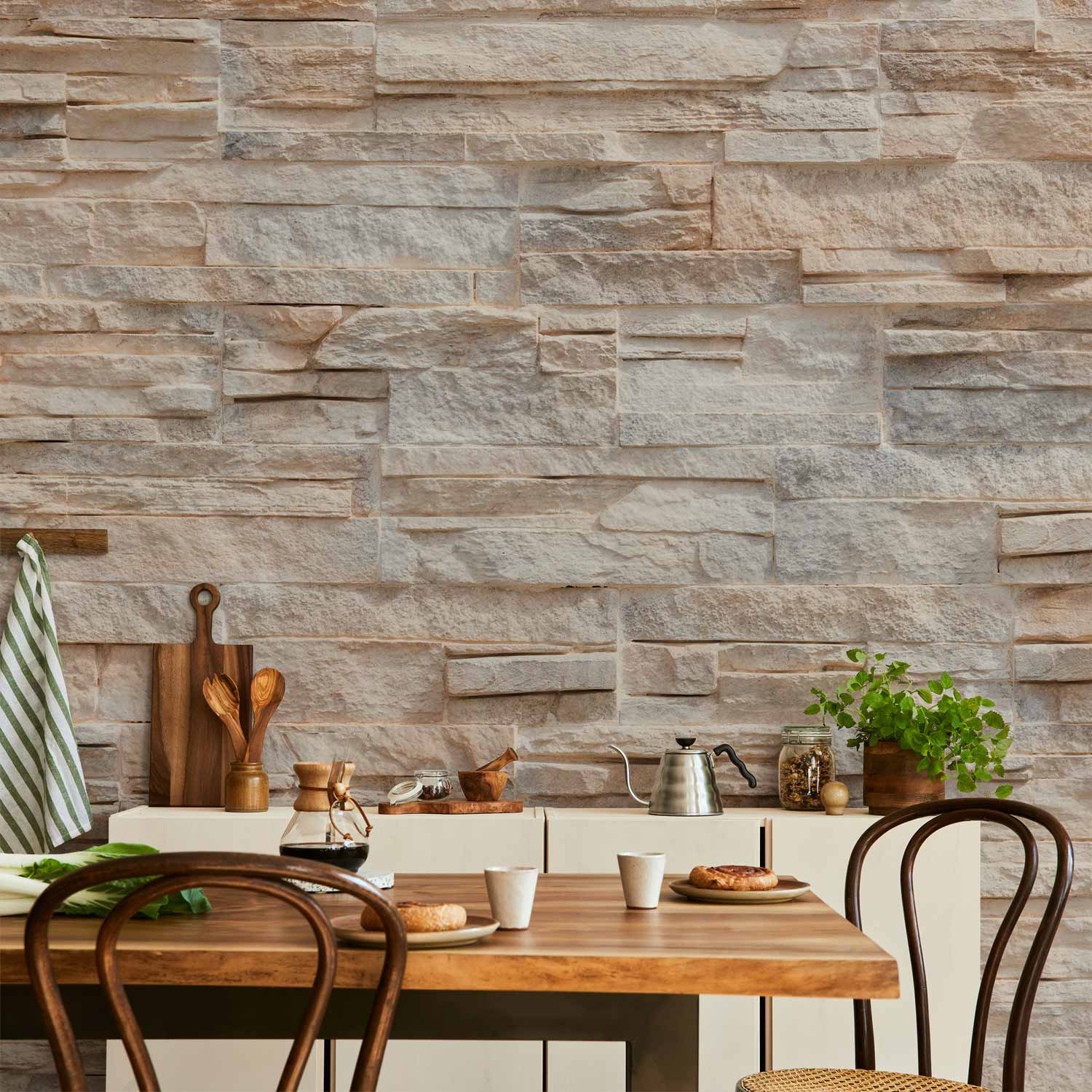 Modern Stone Texture Wall Mural