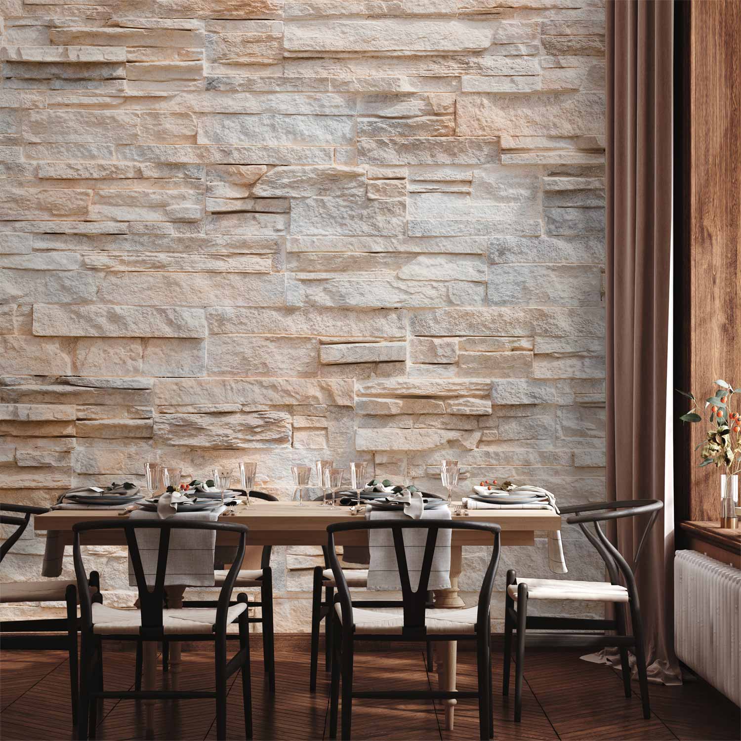Modern Stone Texture Wall Mural