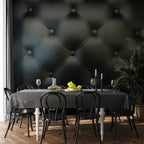 Black Fabric Texture Pattern Wall Mural
