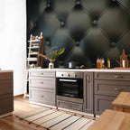 Black Fabric Texture Pattern Wall Mural