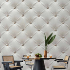 White Diamond Texture Wall Mural