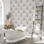 White Diamond Texture Wall Mural
