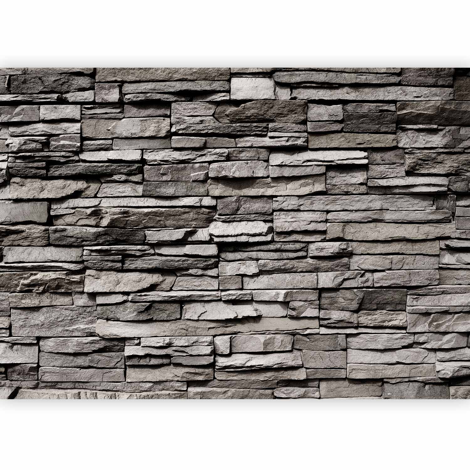 Granite Stone Texture Grey Wall Mural