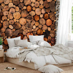 Wooden Gate Texture Wall Mural