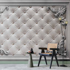Quilted Leather Texture Wall Mural