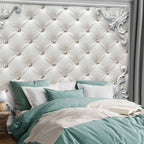 Quilted Leather Texture Wall Mural