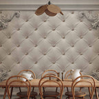 Quilted Leather Texture Wall Mural