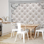 Quilted Leather Texture Wall Mural