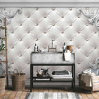Quilted Leather Texture Wall Mural