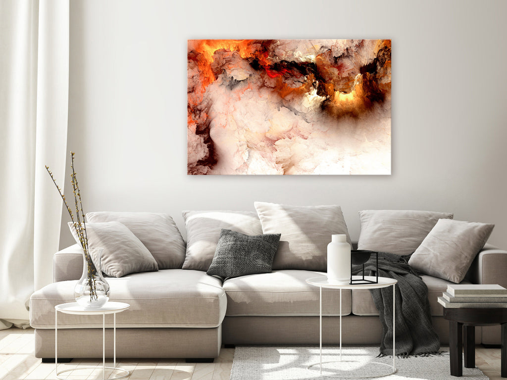 Canvas Print Volcanic Abstraction Wide