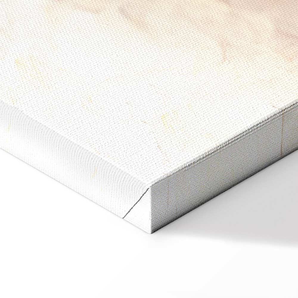 Volcanic Smoke Abstract Canvas Print