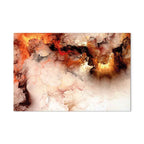 Volcanic Smoke Abstract Canvas Print