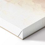 Volcanic Smoke Abstract Canvas Print