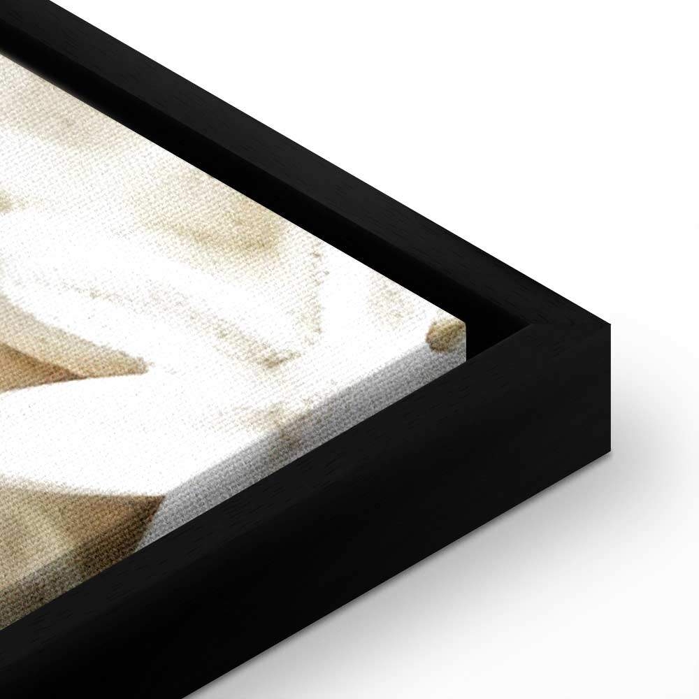 Ceramic Leaf Ornaments Nature Canvas Print