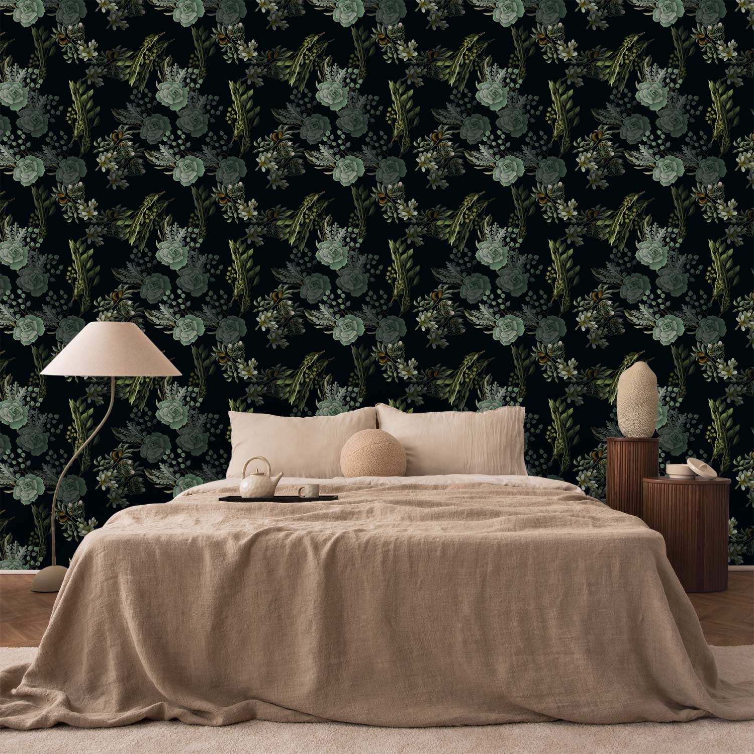 Herbal Floral Nature Wallpaper