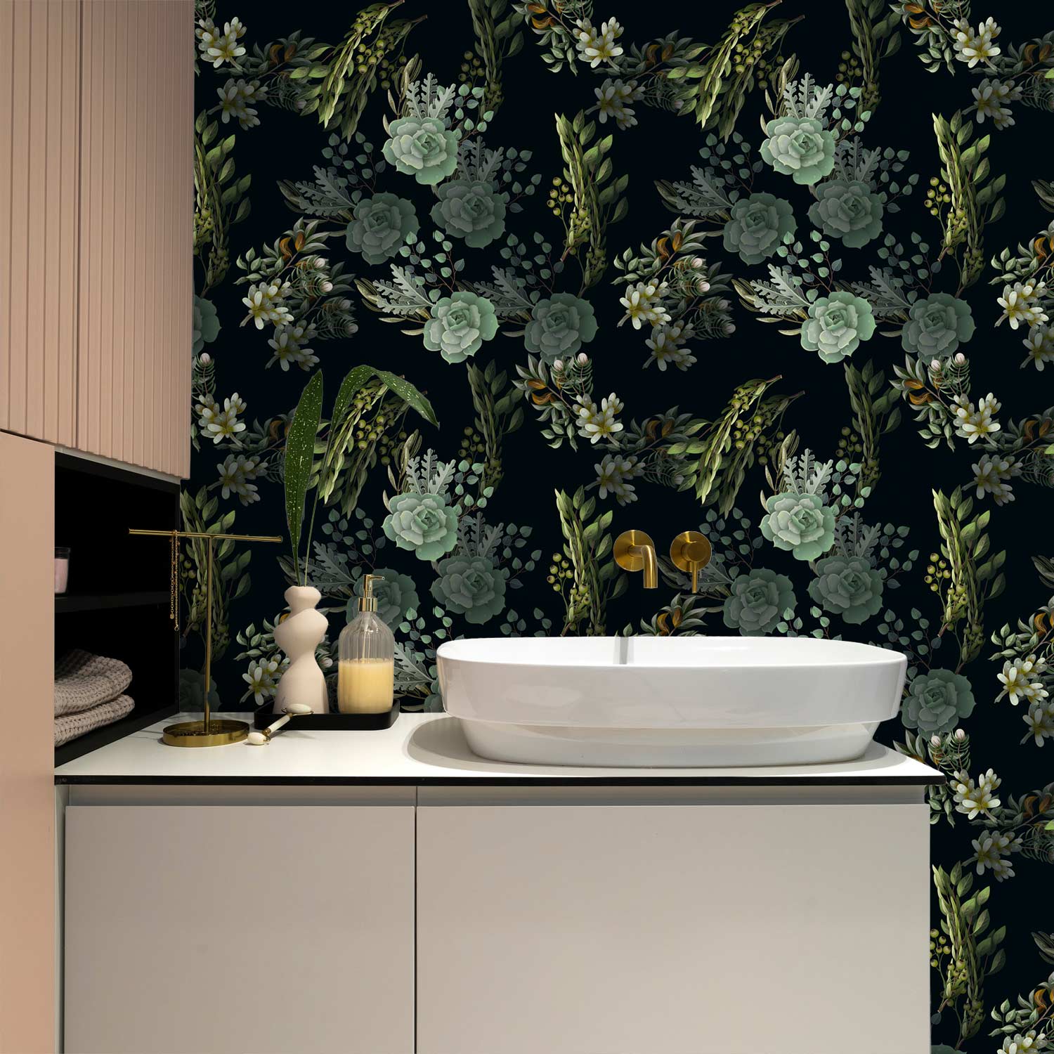 Herbal Floral Nature Wallpaper