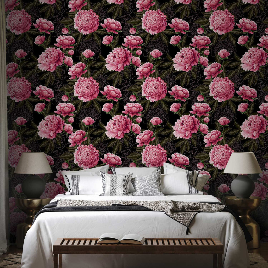 Sumptuous Floral Flowers Nature Wallpaper