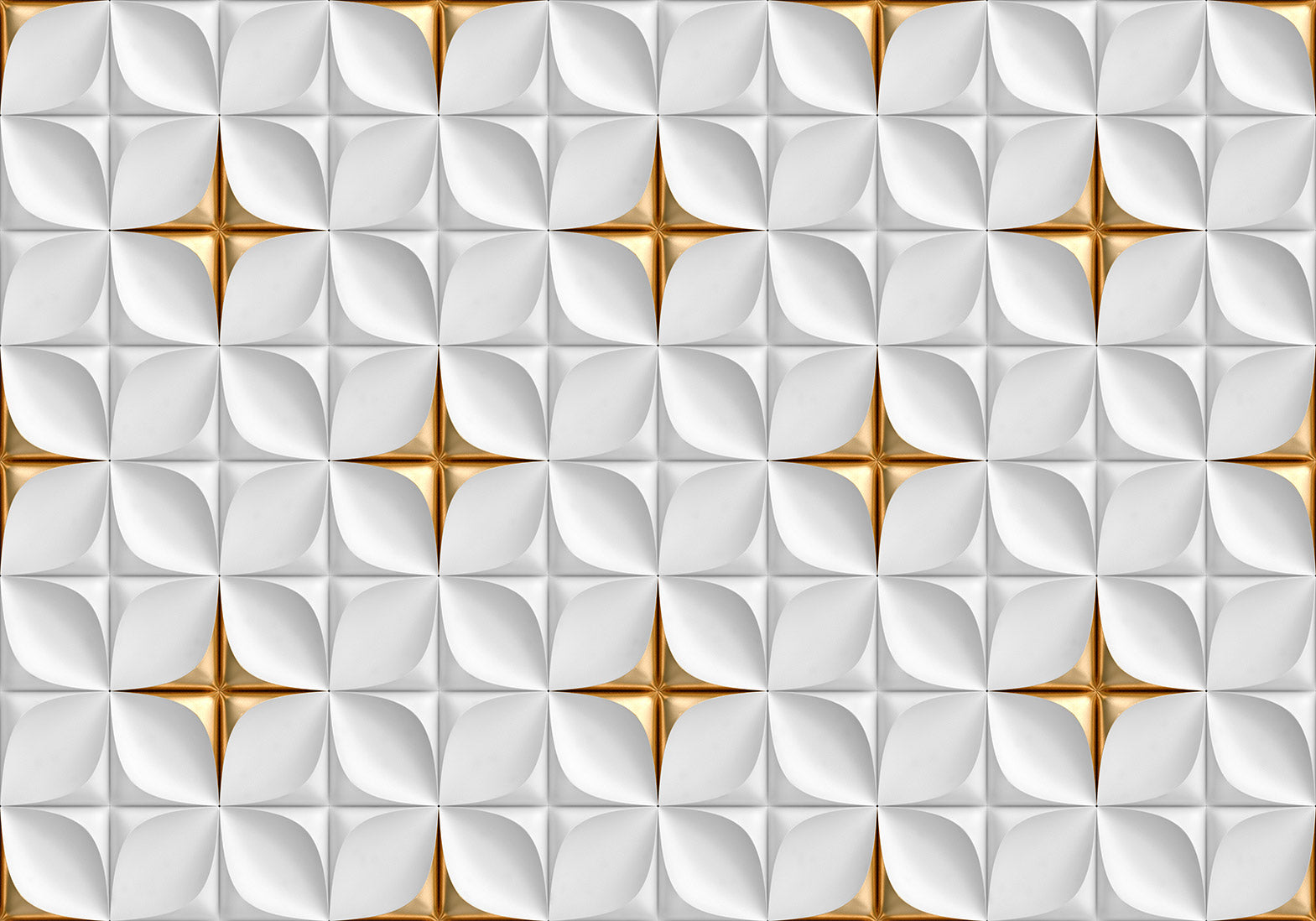 Wall Mural - Golden Accent