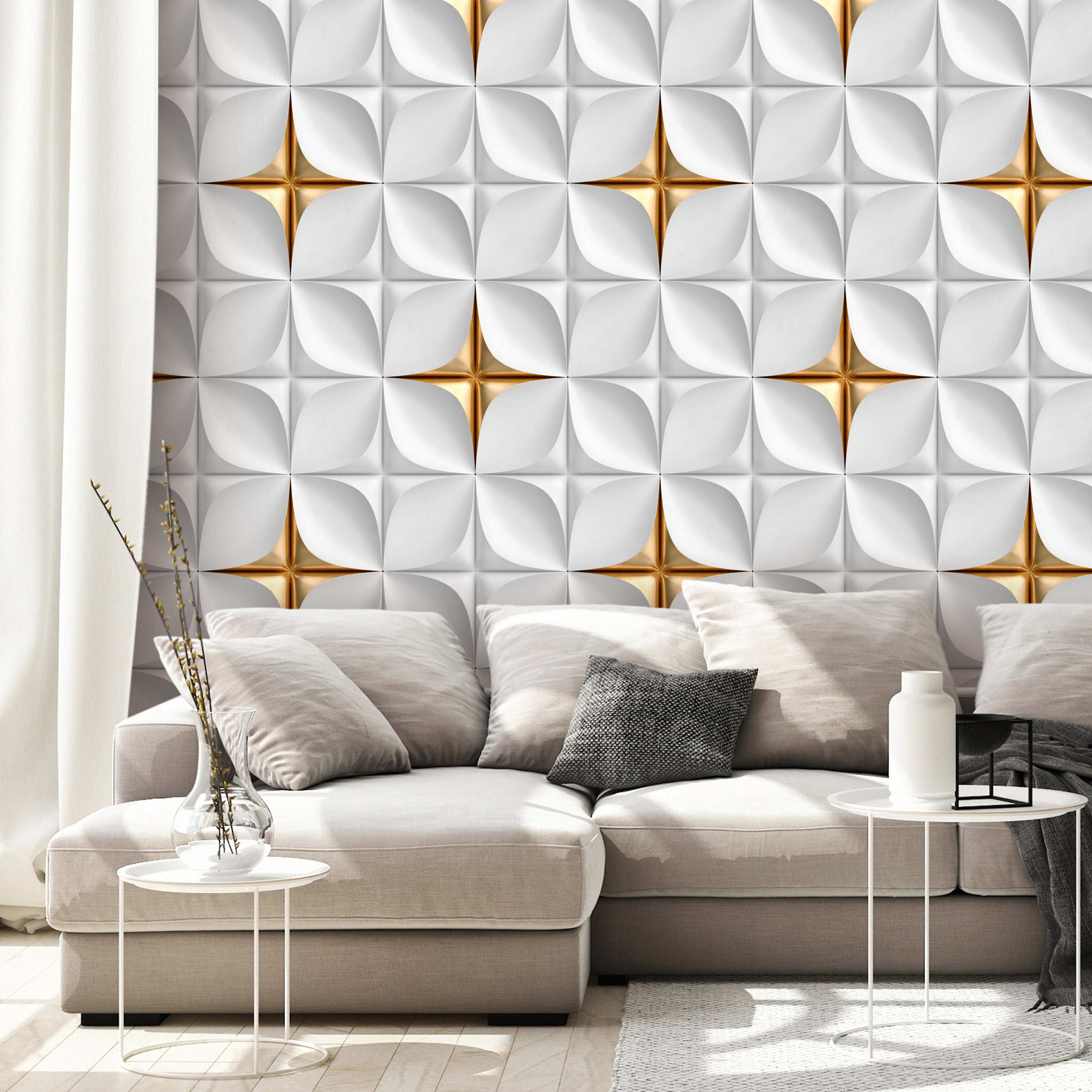 Wall Mural - Golden Accent