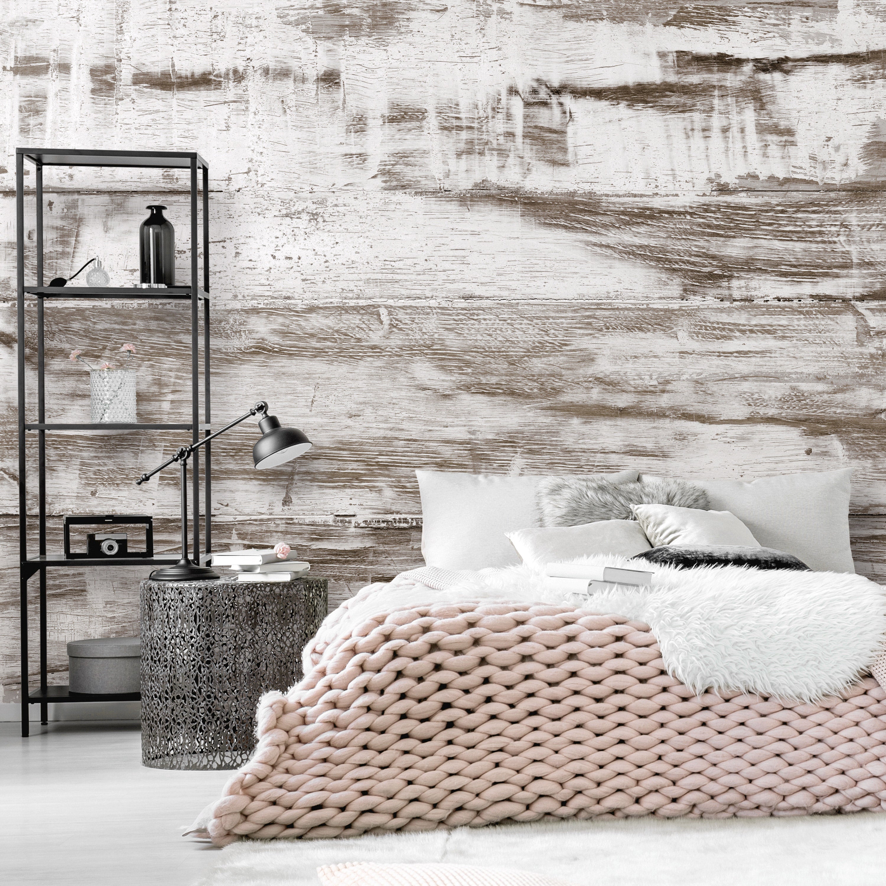 Wall Mural - Shabby Chic Wood