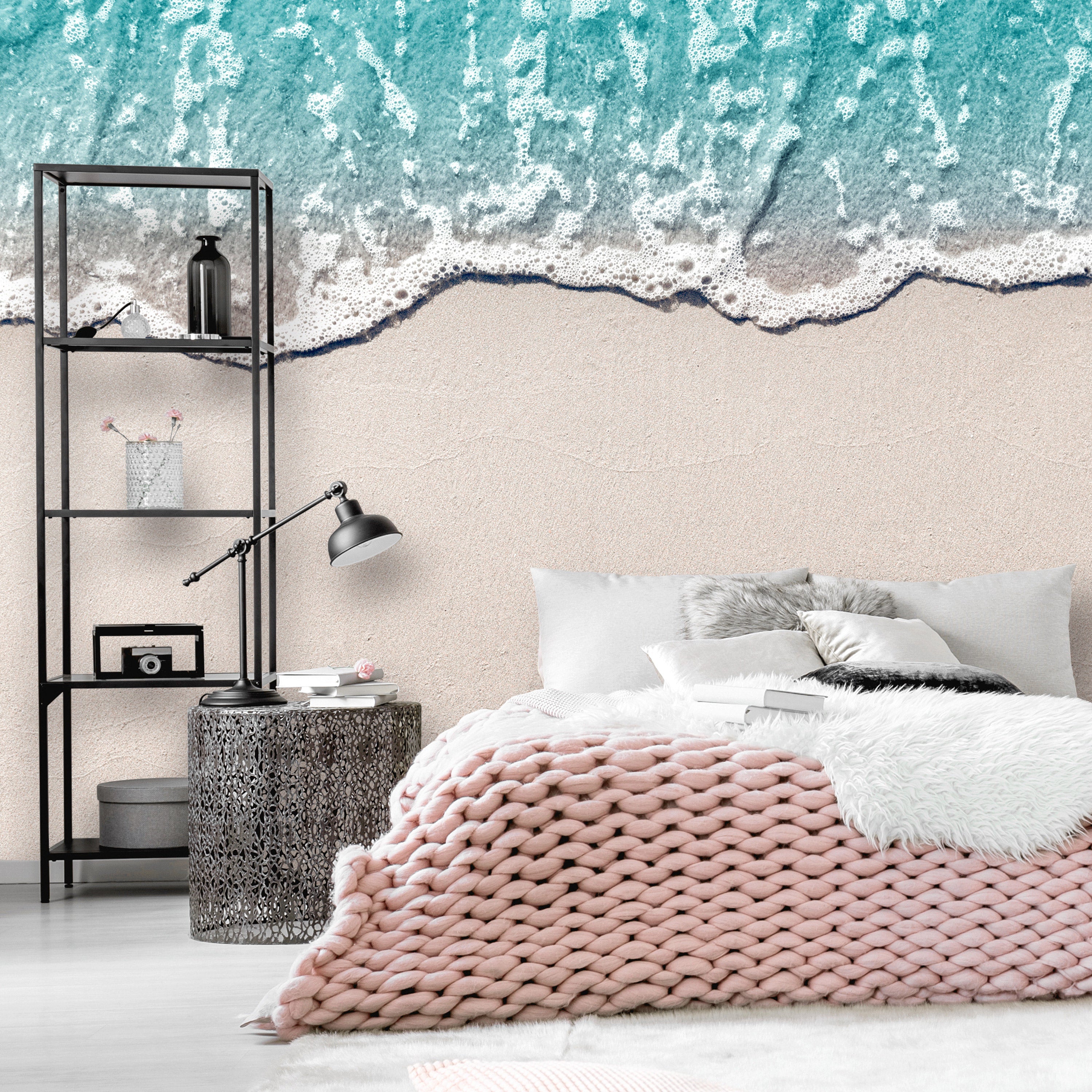 Wall Mural Sapphire Wave