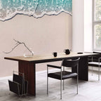 Sapphire Ocean Wave Wall Mural