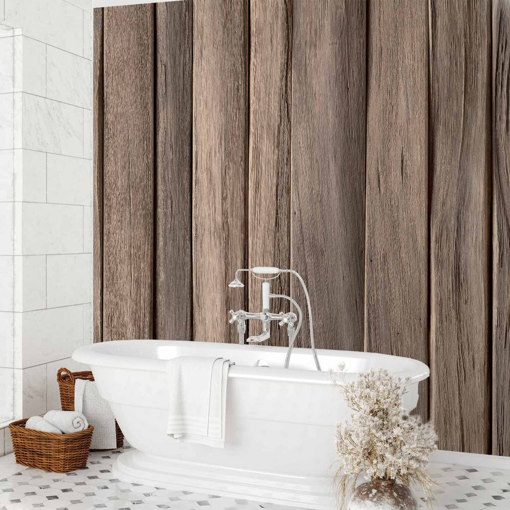 Classic Wood Boards Texture Wall Mural